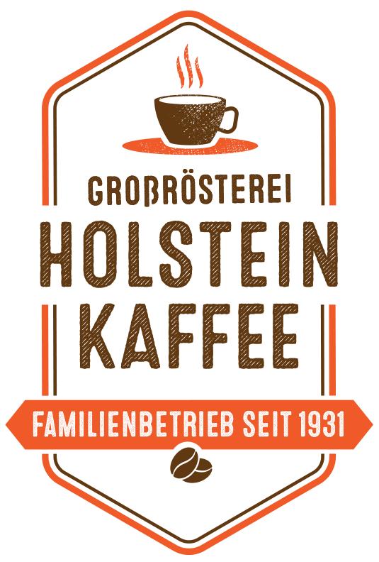 Logo der Grobrösterei Holstein Kaffee, Familienbetrieb in Schleswig-Holstein seit 1931, beim Kochsternstunden Wettbewerb.