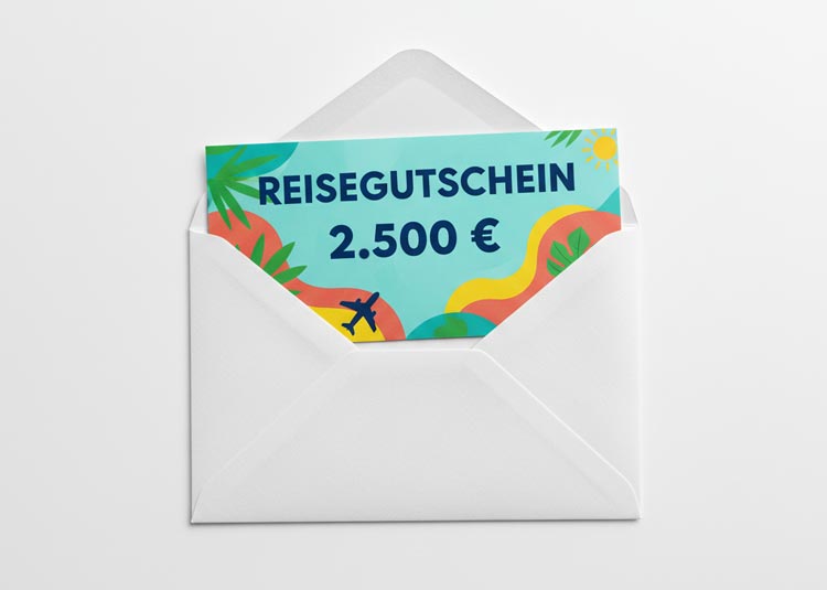 Reisegutschein im Wert von 2.500 € für Kulinarik-Erlebnisse beim Kochsternstunden Wettbewerb in Schleswig-Holstein. Ideal für Genussreisen!
